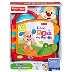 FISHER PRICE - Juguete para Bebe Libro ABC del Perrito