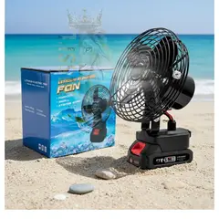 ROHS - VENTILADOR PORTATIL CON BATERIA RECARGABLE DE 48V