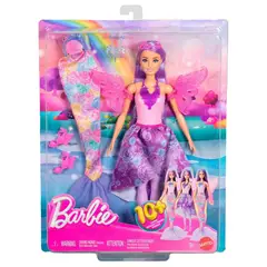 BARBIE - Muñeca Hada y Sirena +10 Looks