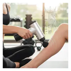 OEM - PISTOLA MASAJEADORA MUSCULAR RECARGABLE FACIL DE USAR