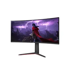 LG - Monitor gaming curvo Ultragear 34" WQHD (34GP63A-B) VA, 160HZ, 5 MS, HDMI X2