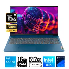 LENOVO - Laptop  intel Core i5 12va Gen Ram 16GB SSD 512 15.6 FHD Windows 11 pro