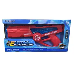 OEM - Pistola de Agua Eléctrica Automática de Larga Distancia con Luces LED Recarga por Succión