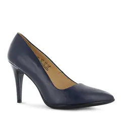 ECCO - Pump Reina Vestir Cuero Mujer Azul Tais17