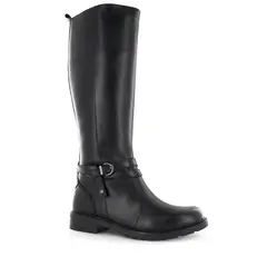 ECCO - Bota Larga Casual Cuero Mujer Negro Zumi04