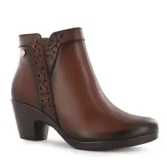 ECCO - Botin Confort Cuero Mujer Khaki Natalie80