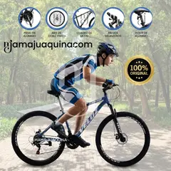 VELOX - Bicicleta Montañera Deportiva Aro 29 «Roma MTB II» Blue & White