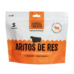 RAMBALA - Aritos De Res Deshidratados X 5und