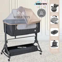 BABY - Cuna Colecho de Lujo «ATENEA» Edición Especial Beige