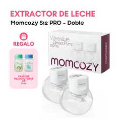 GENERICO - Extractor De Leche Portátil S12 PRO-DOBLE / REGALO 2 RECOLECTORES PP
