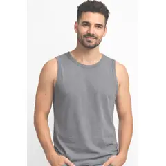 ENKI - Polo Manga Cero Hombre Algodón Premium Slim Fit Color Plomo Rata Urbano