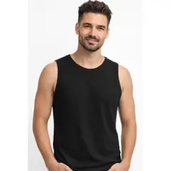 ENKI - Polo Manga Cero Hombre Algodón Premium Slim Fit Color Negro Urbano Casual