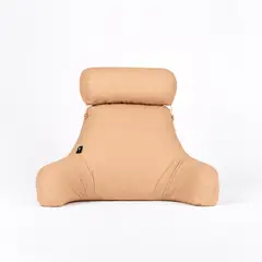 GENERICO - Cojín Anatomico Extra Grande Premium Beige Con Funda