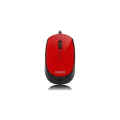 CYBERTEL - MOUSE OPTICO ALAMBRICO RICHELIEU CYB M211 ROJO