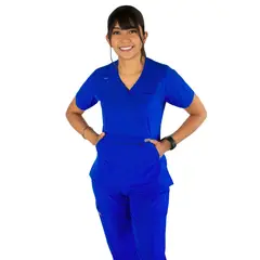 TWELVE - - conjunto médico scrub Emily - azulino