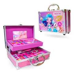 GENERICO - Maletín de Maquillaje Para Niñas 46 Piezas