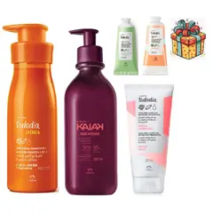 NATURA - Cremas 400ml+ 200ml + kaiak 400ml+ crema de manos+ 2 regalos