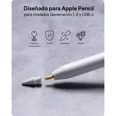 ZAGG - Puntas de respuesto para Apple Pencil - set de 4 unidades de colores