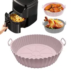 GENERICO - Bandeja Silicona Freidora Aire 20cm BPA Free