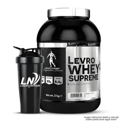 KEVIN LEVRONE - Levro Whey Supreme 2 Kg Proteina Whey - Vainilla + Shaker