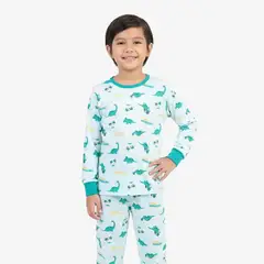 GENERICO - Pijama niño Rib Covert Dino Treasure - Inga Pijamas