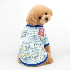 GENERICO - Polo para mascota T3 Postcard