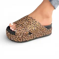 GENERICO - Sandalia Mujer Alto X5 Cruzado 2086L-50 Color Print