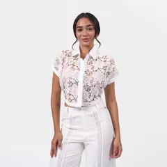 MACHINE - BLUSA KP26BLESH PA LINO