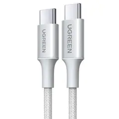 UGREEN - CableUgreen Usb-C a Usb-C 1 Metros 60W L501 - Blanco
