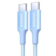 UGREEN - Cable L501 60W 3A 2m Fast Charging Nylon Braided Celeste