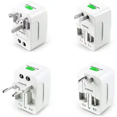 OEM - Adaptador de Corriente Universal Portátil en Todo el Mundo Todo en UNO Internacional de Viaje