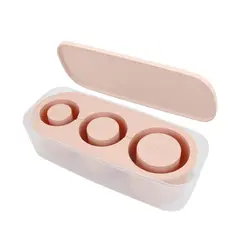 GENERICO - Accesorio Bandeja de Silicona Molde de Cubo de Hielo para vaso Stanley y Similar (20, 30 y 40 oz) color rosado