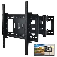 SEISA - Rack Soporte Movible Para Tv 32 A 80 Pulgadas Doble Brazo Reforzado