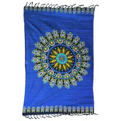 MAGE DISTRIBUTION - Pareo Mandala Celeste Con Blanco o Manda Azul