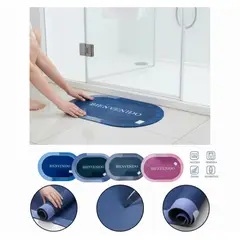 GENERICO - Alfombra De Baño Secado Rápido Antideslizante Premium