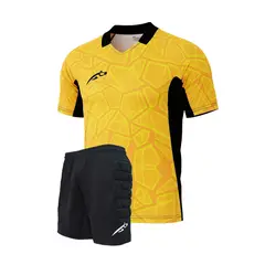 GENERICO - Uniforme Arquero Fútbol 2 Piezas – Camiseta Sublimada + Short Acolchado