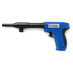 GENERICO - Pistola Fijación a pólvora (clavadora) Calibre 22 Color Azul - IRON