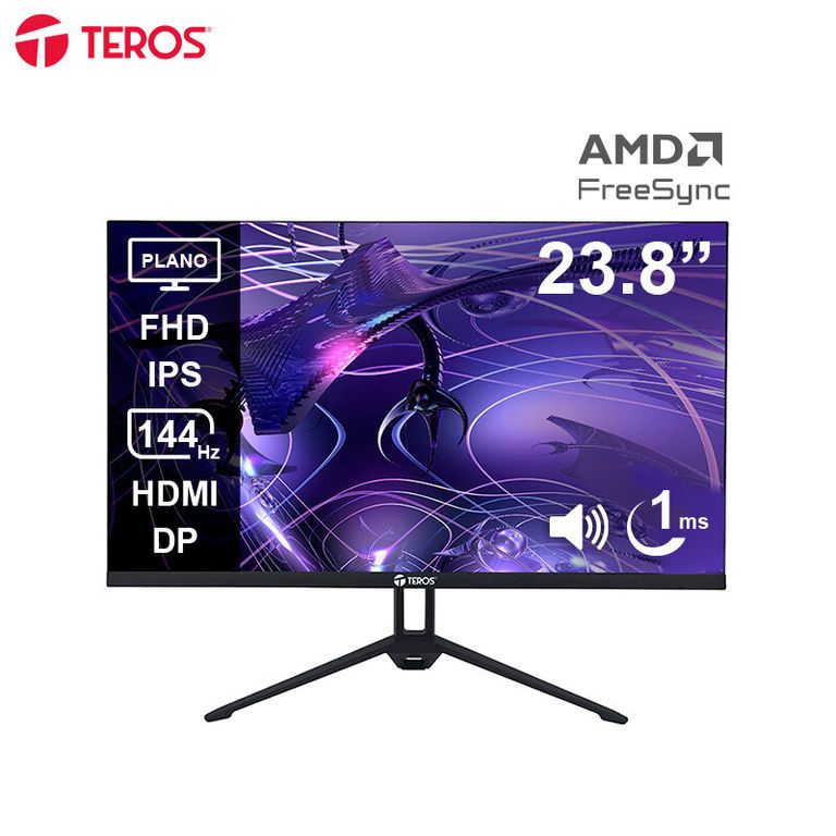 Monitor plano TE-2417S 238 FHD IPS 144Hz 1ms HDMI DP