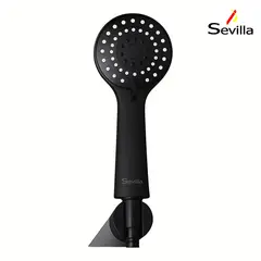 GENERICO - Ducha Teléfono 3 Funciones Negro Mate Sevilla