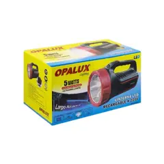 OPALUX - Linterna Recargable 5W de Larga Distancia