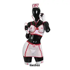 GENERICO - DISFRAZ DE ENFERMERA LENCERÍA SEXY