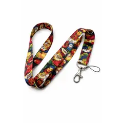 GENERICO - Lanyard Porta Credencial Diseño Pop Art Comic