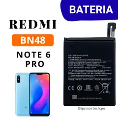 OEM - BATERIA PARA NOTE 6 PRO TORIGINAL - NUEVO