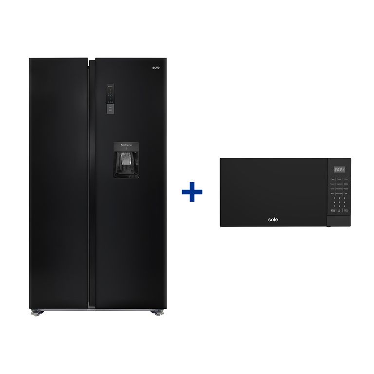 Combo Refrigeradora Montreal 525L + Microondas 3 En 1 Multifunciones 21L