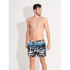 CHAMELA - SHORT DE PLAYA HOMBRE ESTAMPADO 40655