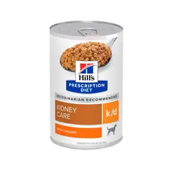 HILLS - HILL'S PD CANINE K/D SALUD RENAL LATA CON POLLO 369 GR