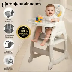 BABY - Silla de Comer Escritorio 2 en 1 «MOUX» Colección Exclusiva Beige