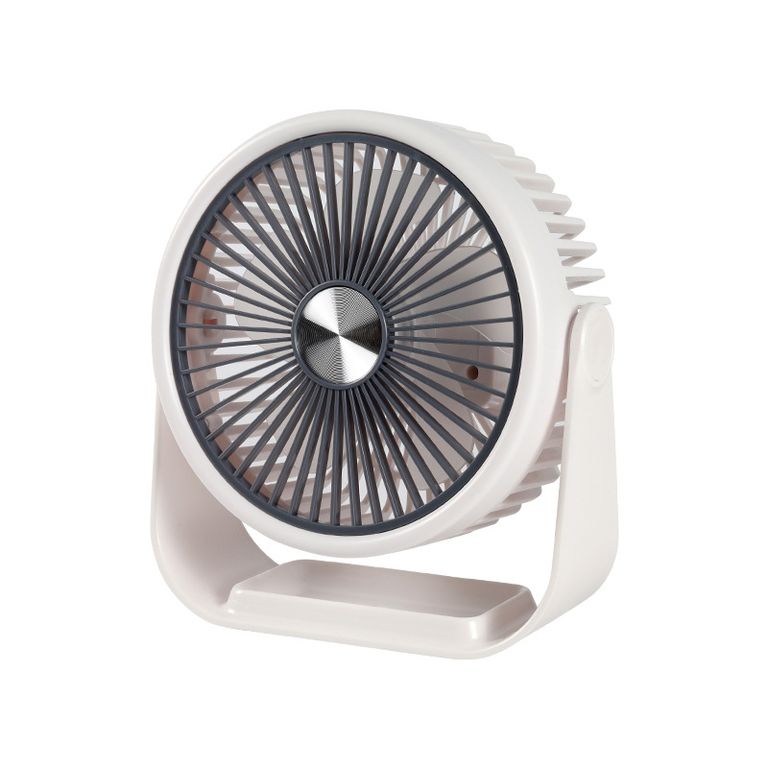 Ventilador portatil para escritorio USB recargable 3 velocidades