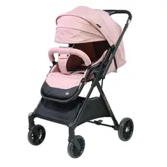 BABY CAM - Coche paseo genova rosado