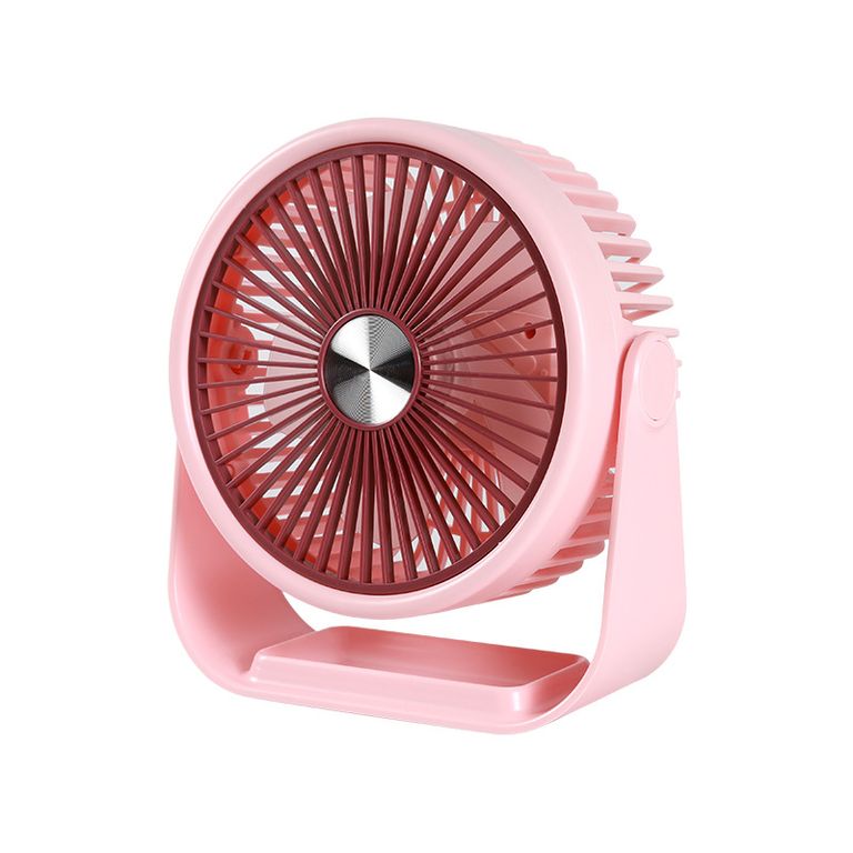 Ventilador portatil para escritorio USB recargable 3 velocidades